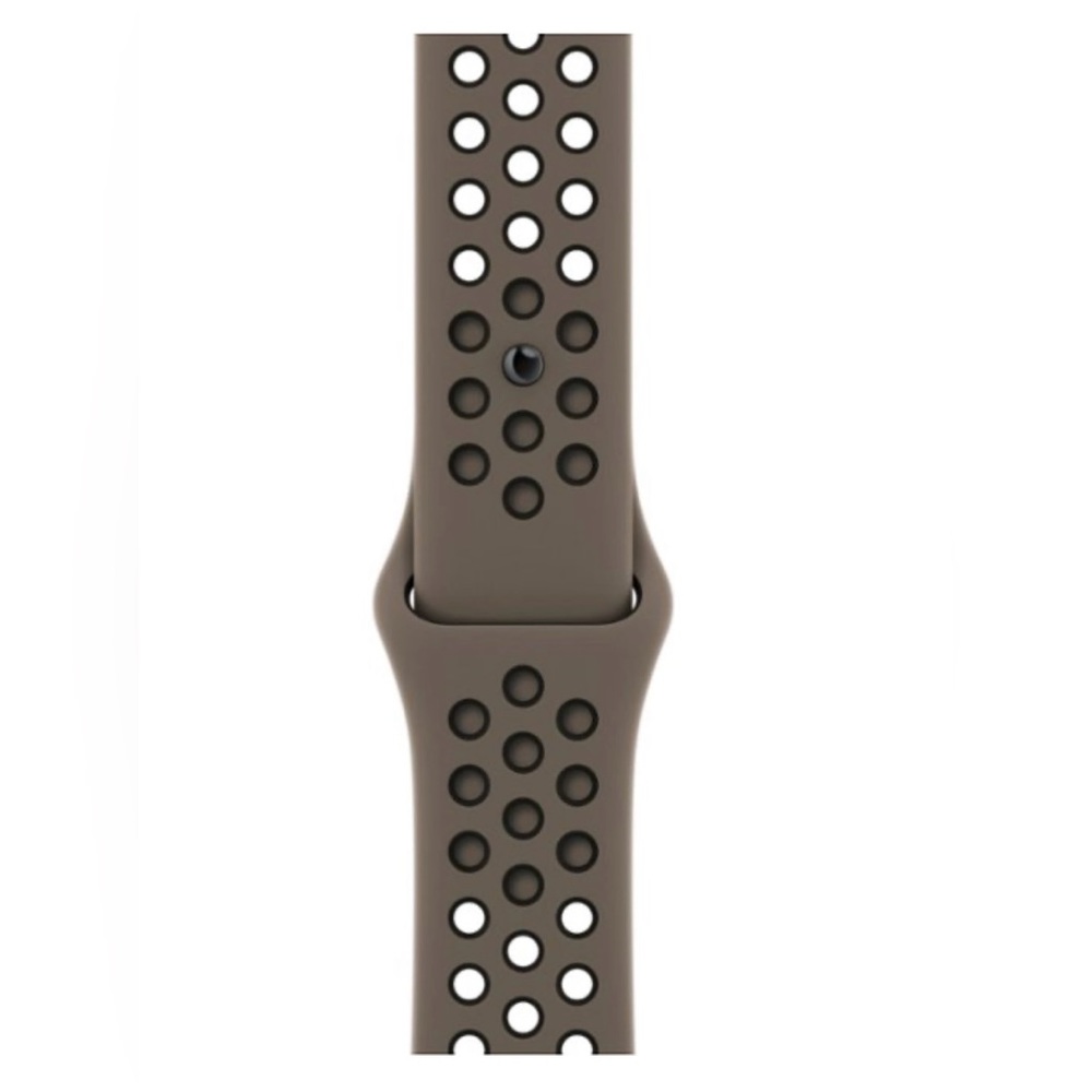 Genuine Apple Watch Nike Sport Band. 41mm. Olive Grey/ Black.